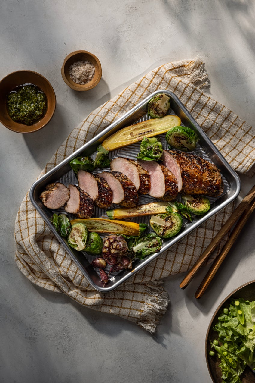 Sheet Pan Pork Tenderloin