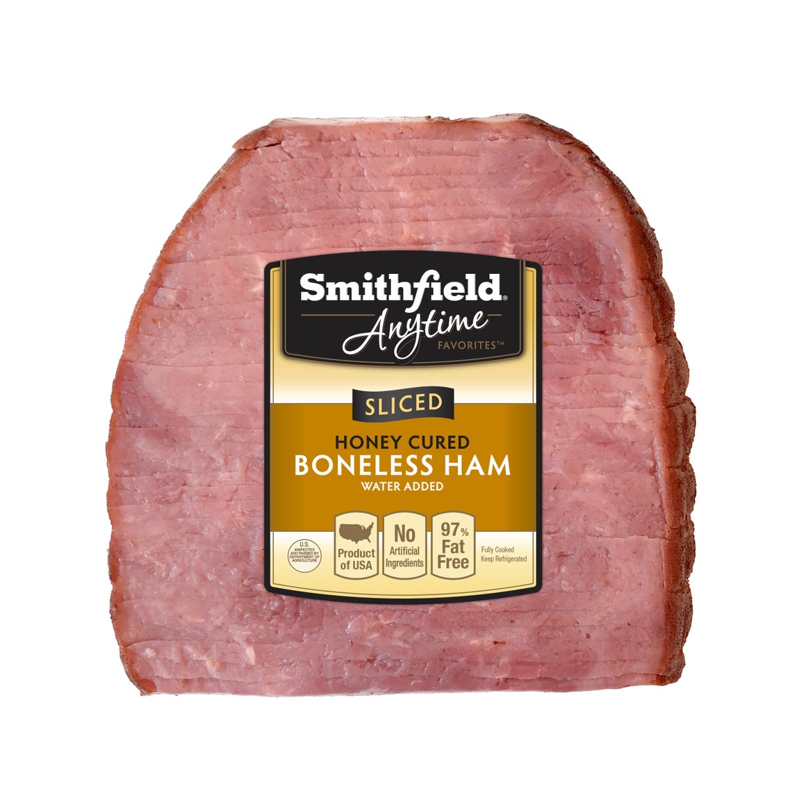 Anytime Favorites Honey Cured Boneless Sliced Quarter Ham