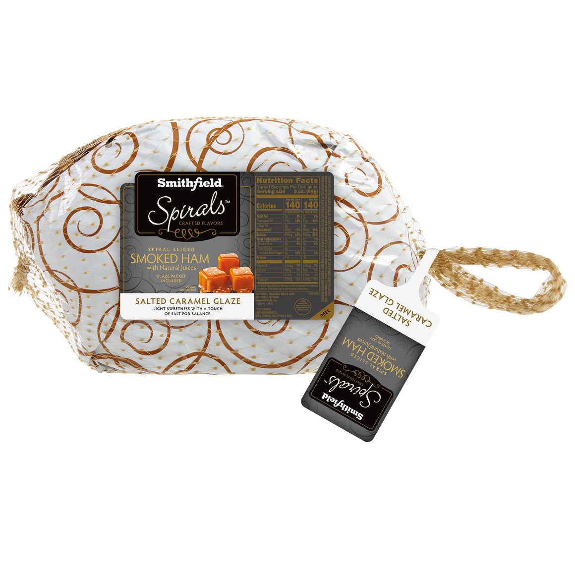 Smithfield Spirals Salted Caramel Spiral Sliced Ham