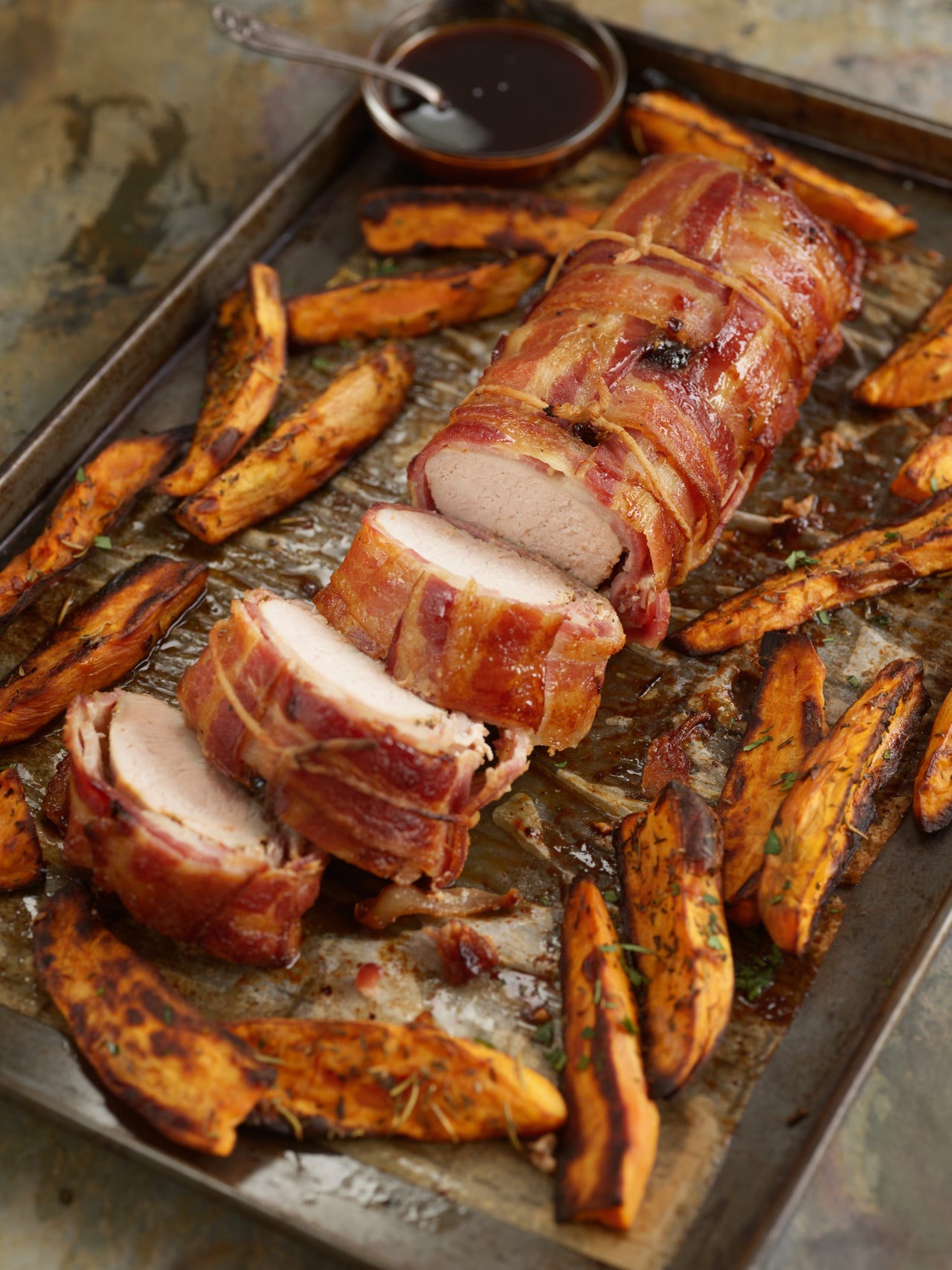 Bacon Weave Pork Loin