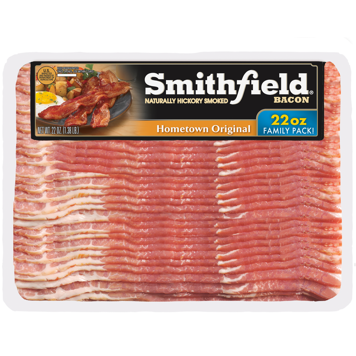Hometown Original Bacon Family Pack