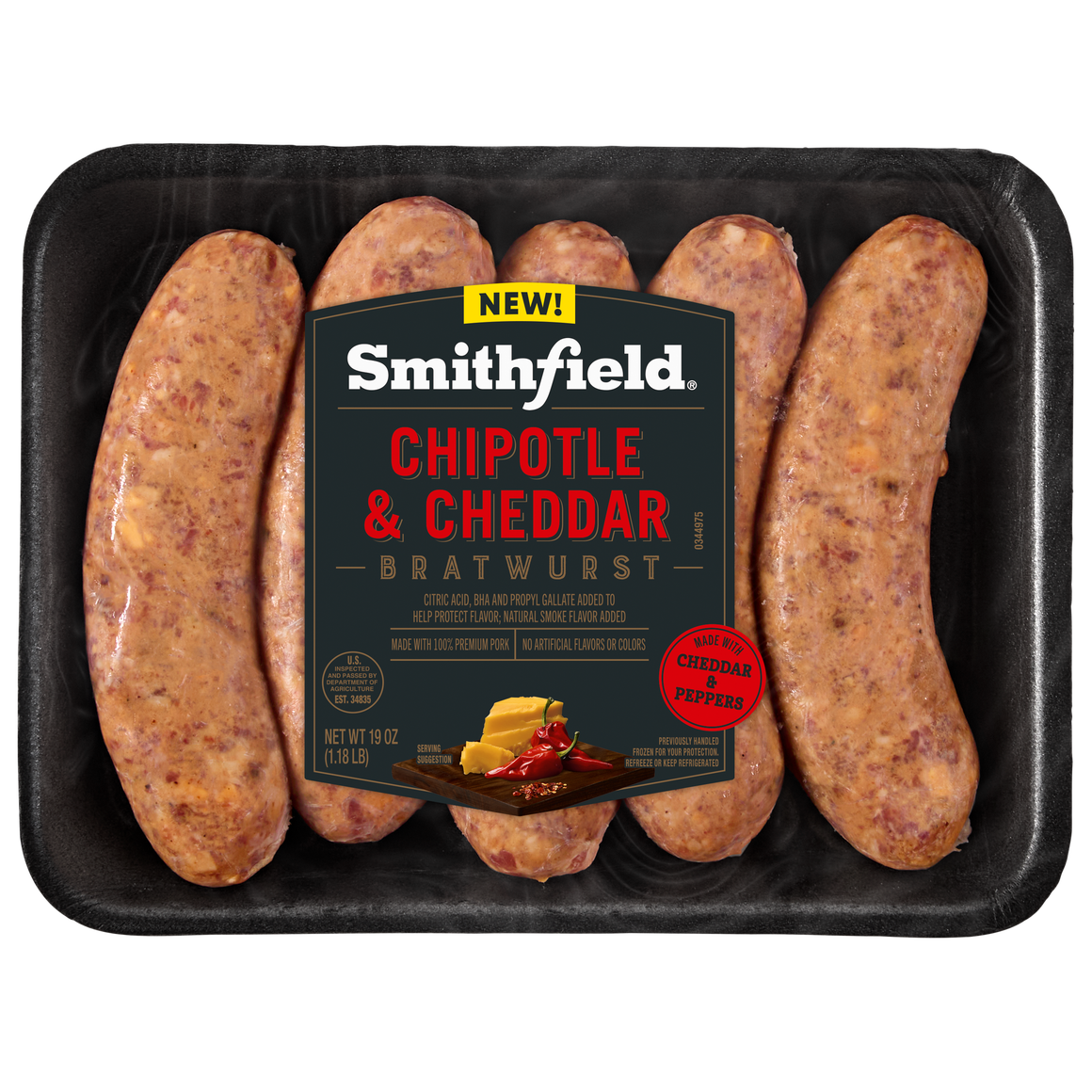 Chipotle & Cheddar Bratwurst
