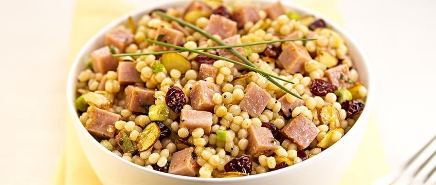 Cranberry Ham Couscous Salad