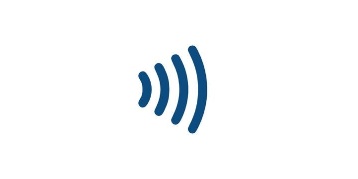 Contactloos symbool