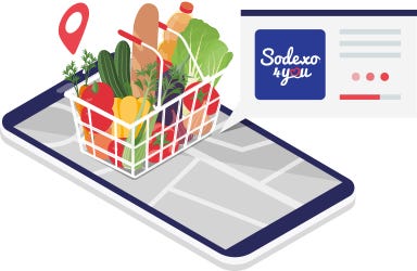 At which merchants can I pay mobile with Sodexo Lunch Pass?