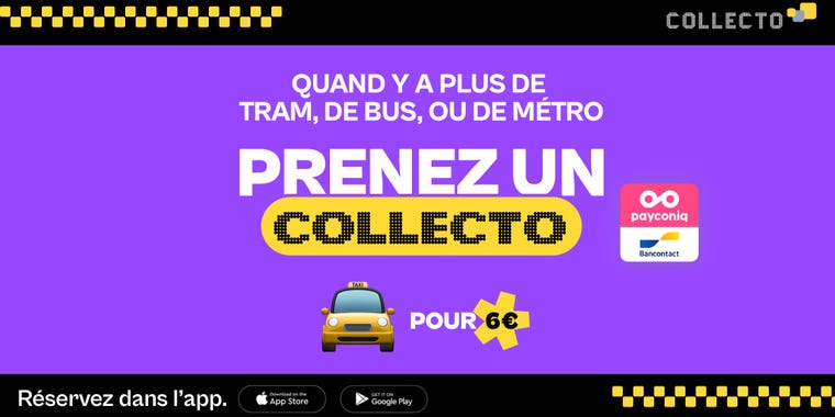 Collaboration de l'application Collecto avec Payconiq par Bancontact