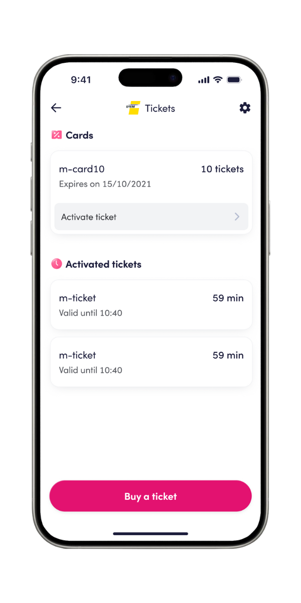 Acheter un ticket