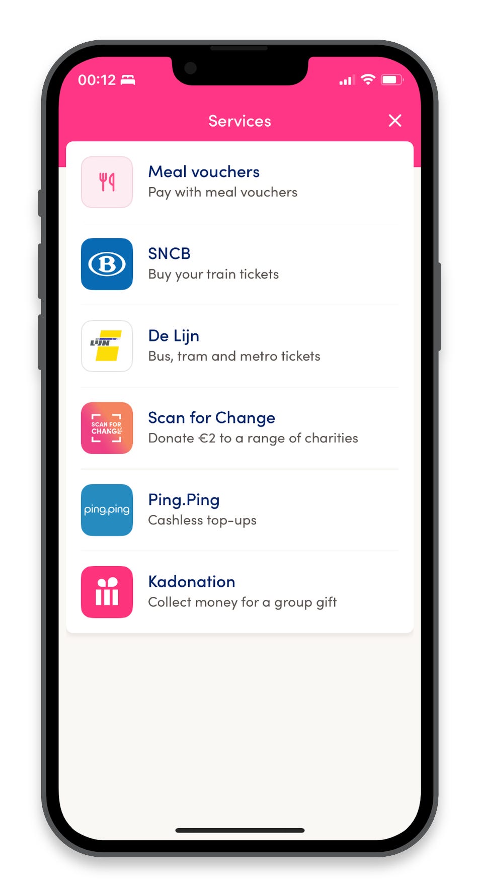 A new way to pay with meal vouchers