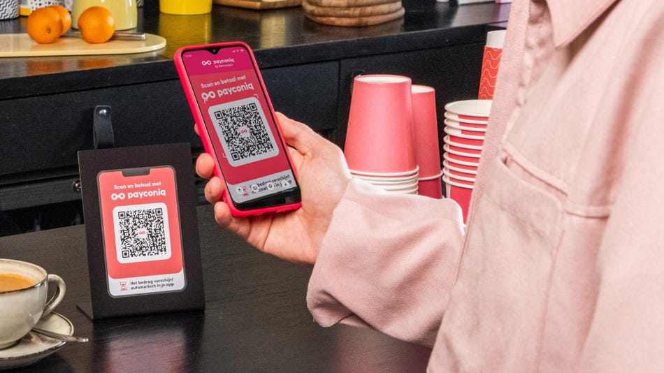 Make an initial test payment yourself using a payment app