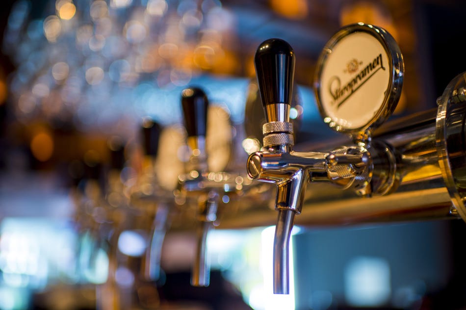 An automatic beer tap on your terrace