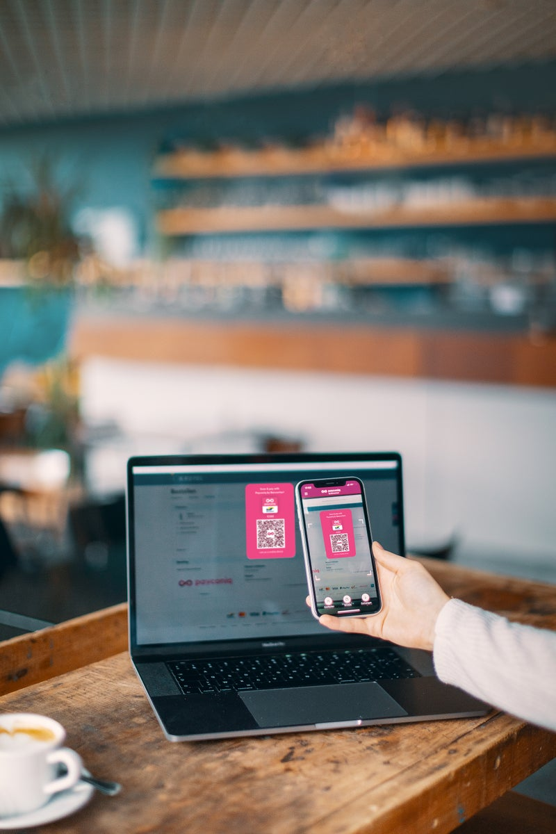All possibilities to pay safe using the app
