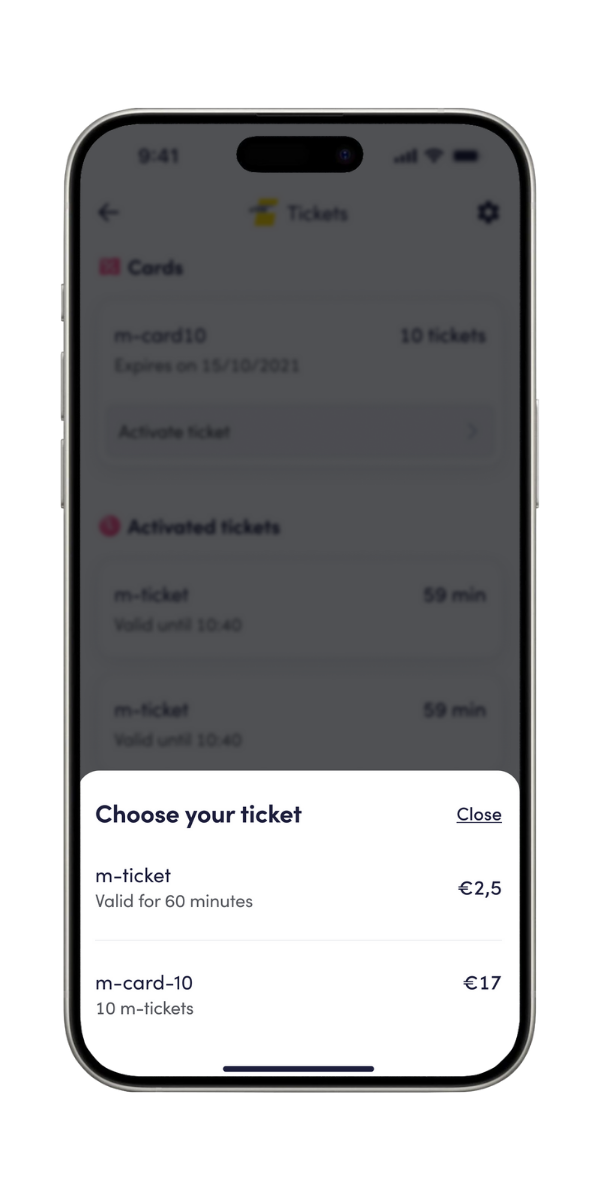 Acheter un ticket