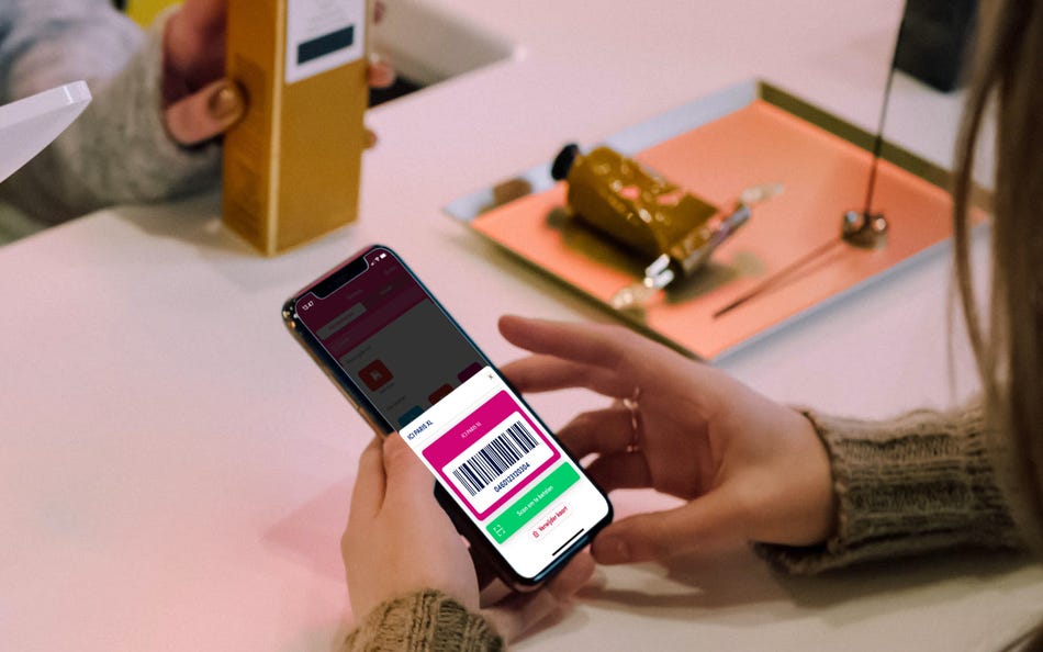 Enregistrez vos cartes de fidélité dans l'appli