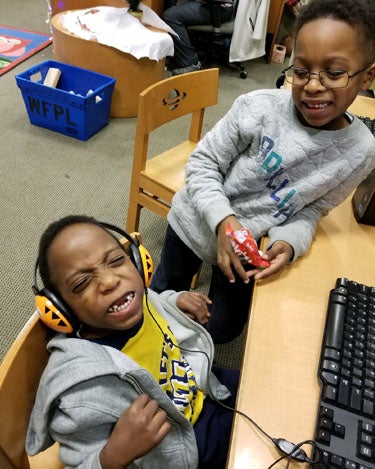 Photo of Calvin and Ja'Kaivion