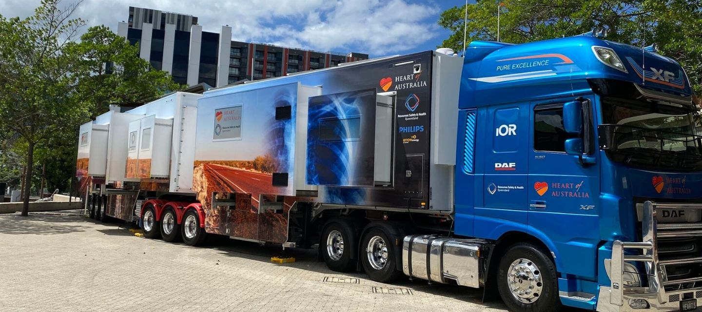 I-MED Radiology is incredibly excited to partner with Heart of Australia to launch the HEART 5 truck.