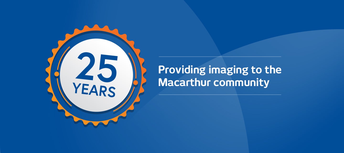 25 anniversary of I-MED Radiology Campbelltown Queen Street