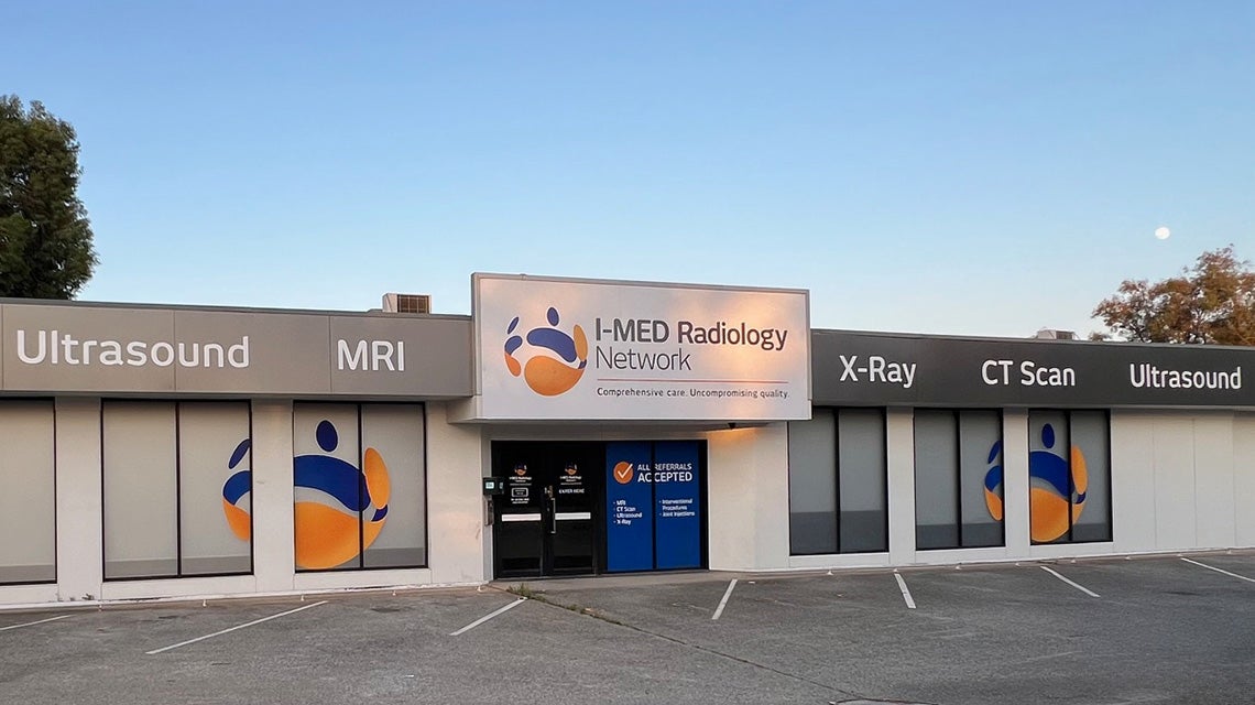 A photo of the outside of the Midland clinic