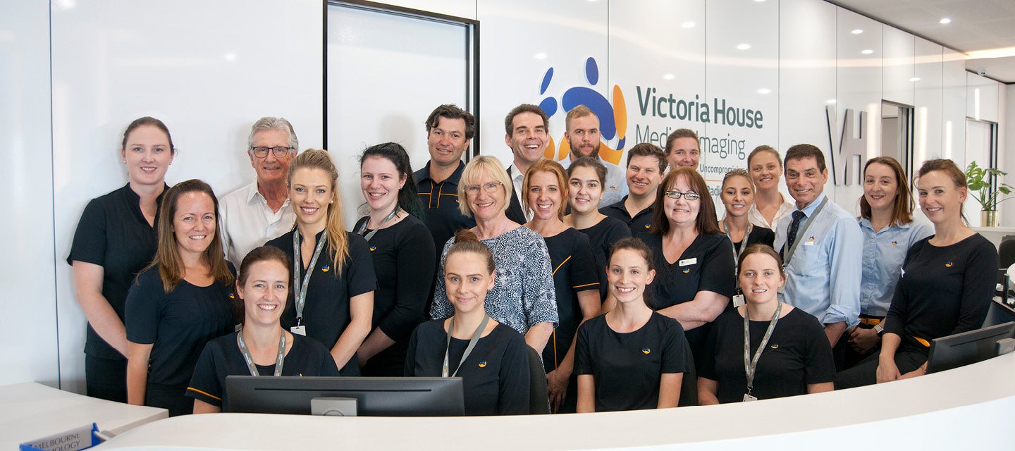 Image of the Victoria House team