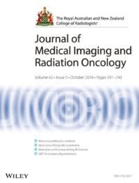 Cover page of Journal of Medical Imaging and Radiation Oncology