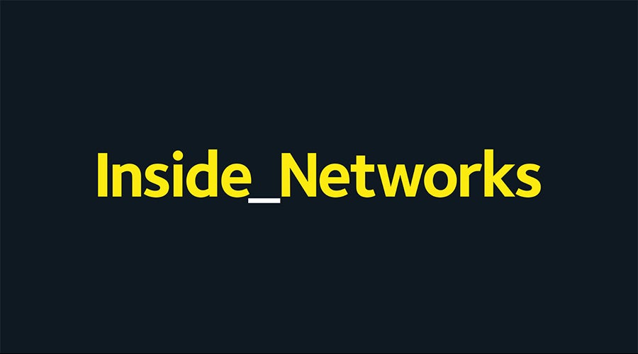 Yellow text on a dark background reads Inside_Networks with an underscore separating the words.