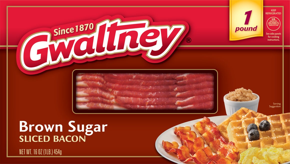 Brown Sugar Sliced Bacon 16oz.