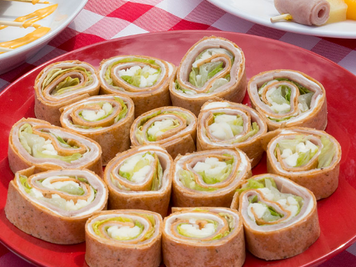 Ham String Cheese Pinwheels