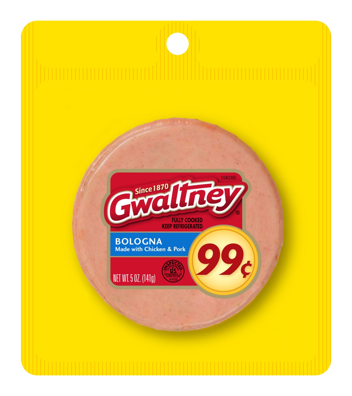 Gwaltney Pegged Pack Meat Bologna 5oz.
