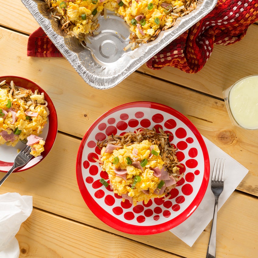 Grilled Breakfast Scramble