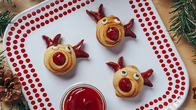 Reindeer Hot Dogs