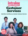 Capa da brochura do Serviço de Atendimento ao Cliente da Intralox