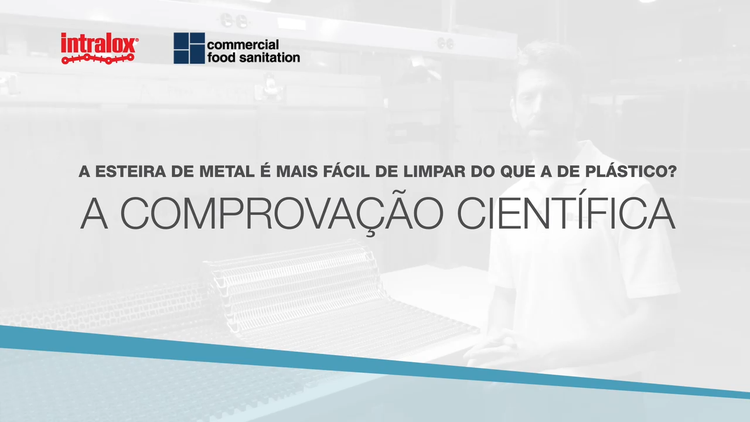 Texto: “A esteira de metal é mais fácil de limpar do que a de plástico? A Prova Científica”