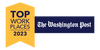 The Washington Postトップ・ワークプレイスのロゴ