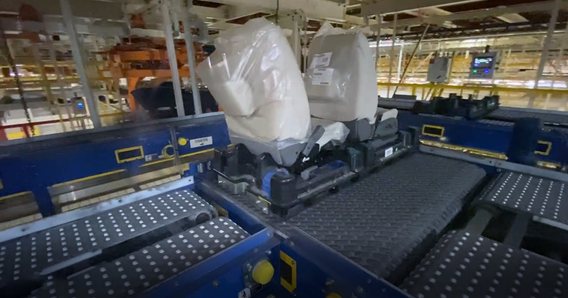 Automotive seats on ARB equipment