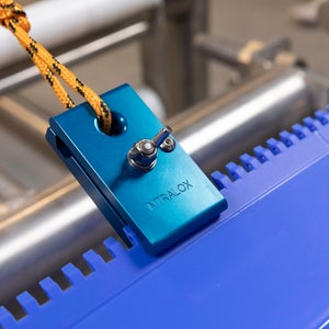 ThermoDrive-Band-Anzieher am ThermoLace HDE-Teil eines ThermoDrive-Förderbands