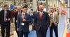 Governor John Bel Edwards of Louisiana tours Intralox's Hammond facility with Intralox personnel