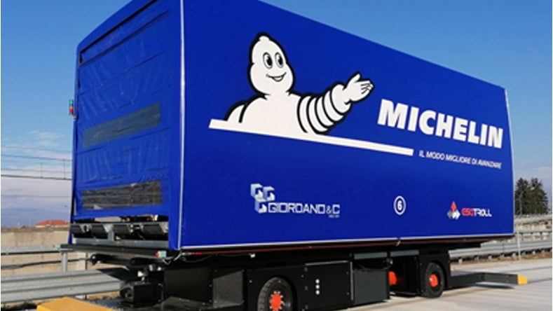 Zautomatyzowany pojazd prowadzony przez Michelin
