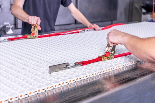 1700 系列传送带专用张紧器应用实例