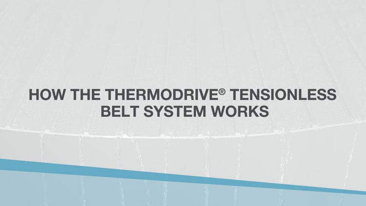 How the ThermoDrive Tensionless Belt System Works