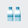 Ikona butelek z wodą