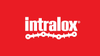 Logotipo de Intralox sobre fondo rojo