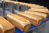 Loaves of bread rounding radius conveyor belt with Series 2400 HDE belting