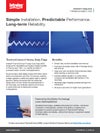 ThermoConnect™ HDE conveyor belt with ZeroSplice™ connection technology for easy installation and reliable performance.