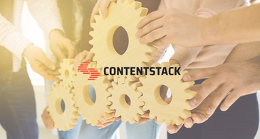 Contentstack logo background