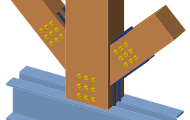 Steel-to-timber connections
