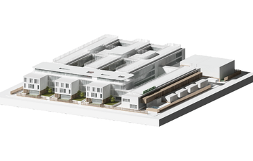 Visualization of the Mercadona Offices building