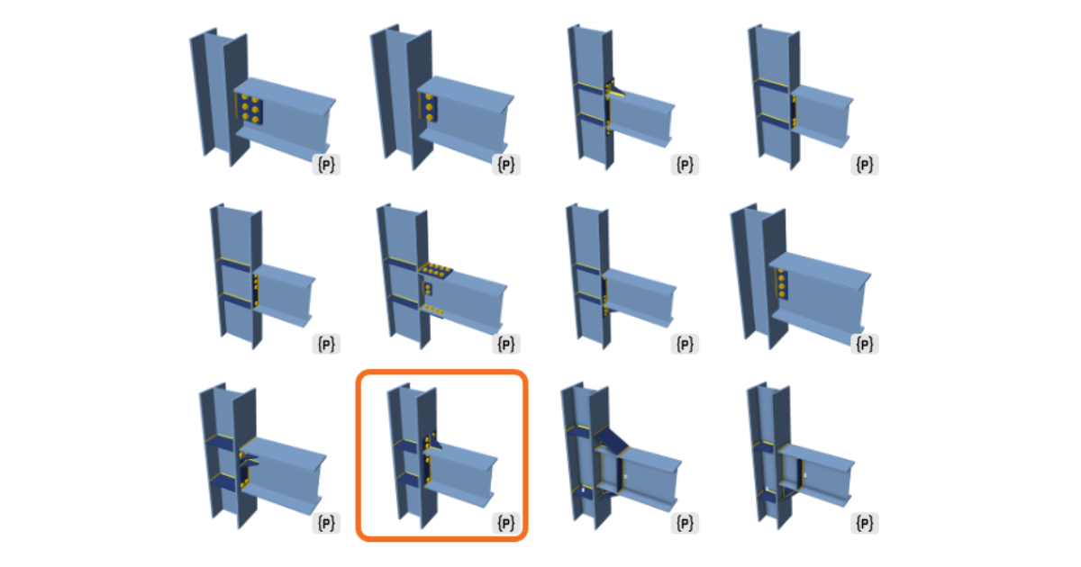 Standardize steel connection design