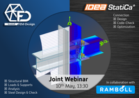 IDEA StatiCa & FEM-Design Collaboration