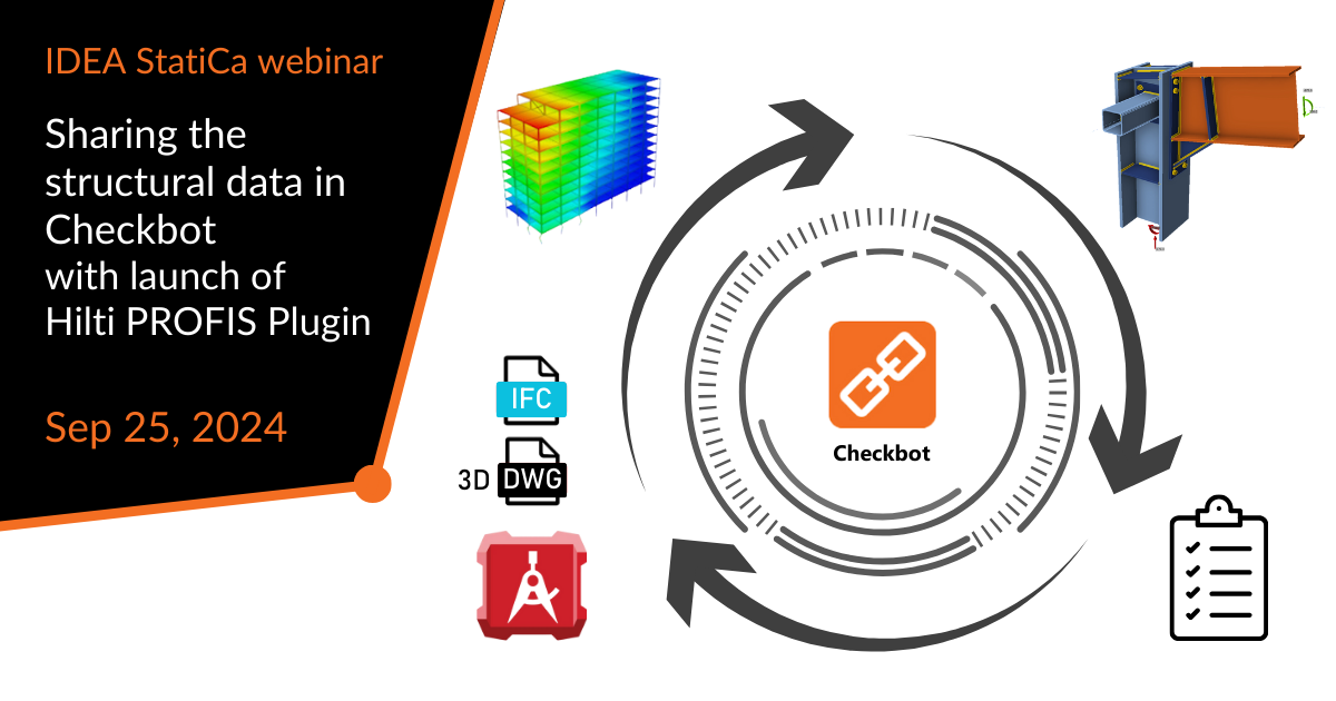 Sharing the structural data in Checkbot with the launch of Hilti PROFIS Plugin