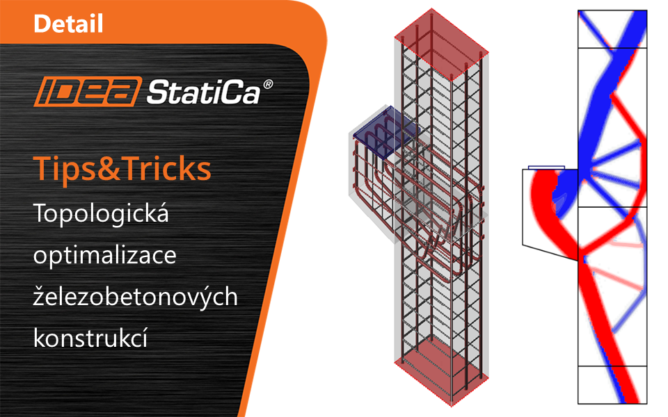 Topologická optimalizace pro železobetonové konstrukce