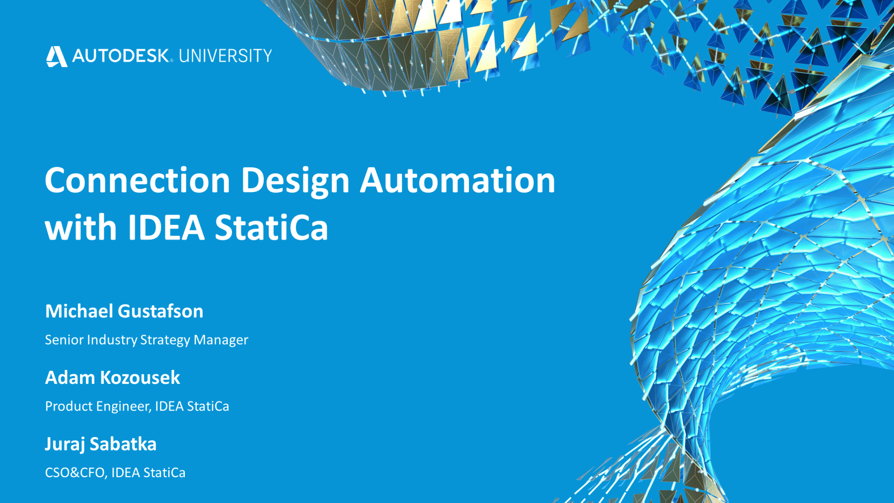 Connection Design Automation with IDEA StatiCa and Autodesk